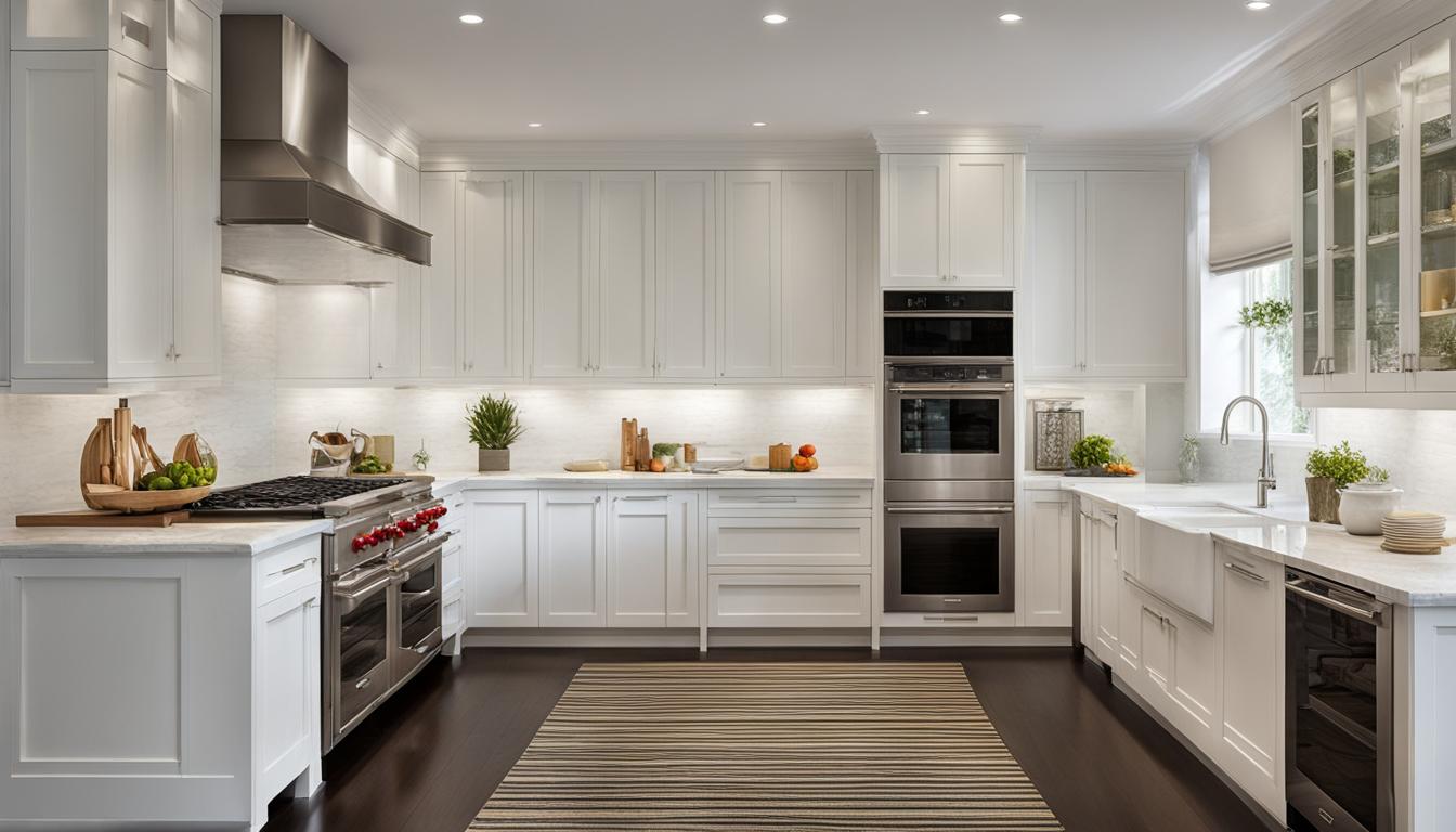 czyszczenie białych lakierowanych mebli kuchennych