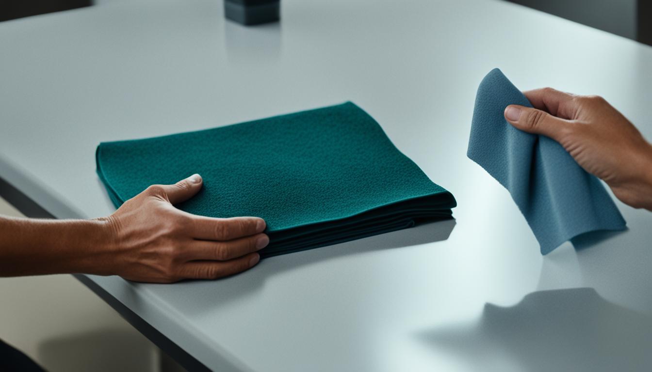 czyszczenie mebli matowych