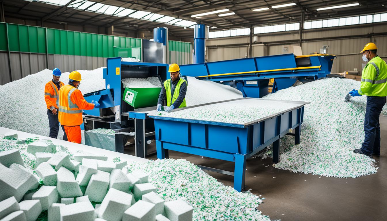 recykling styropianu