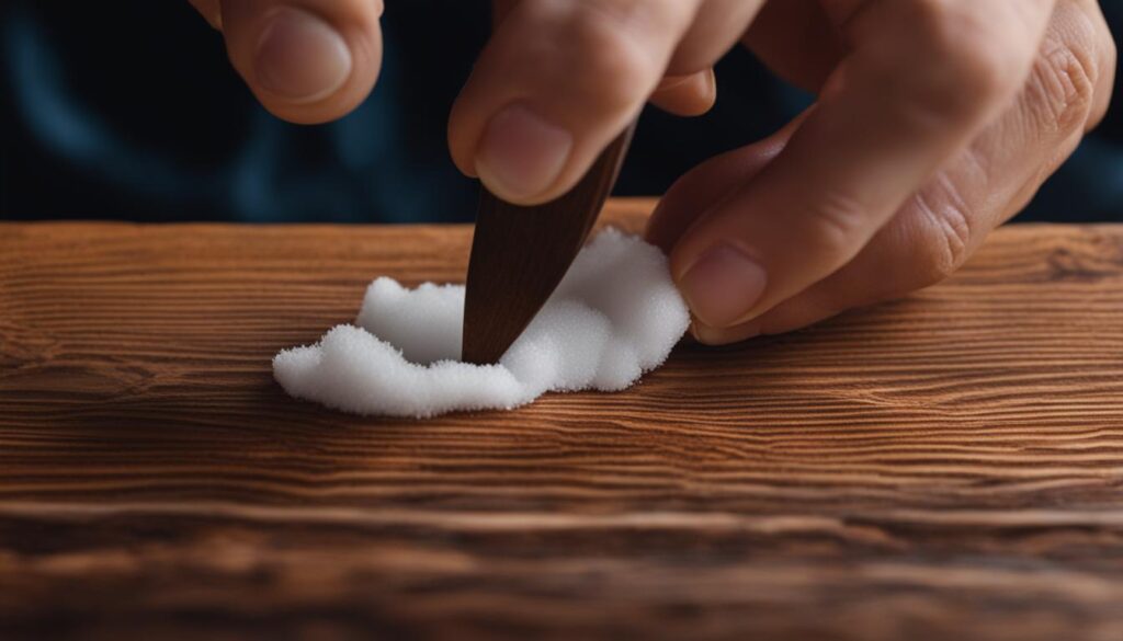 Sposoby usuwania kleju z mebli lakierowanych