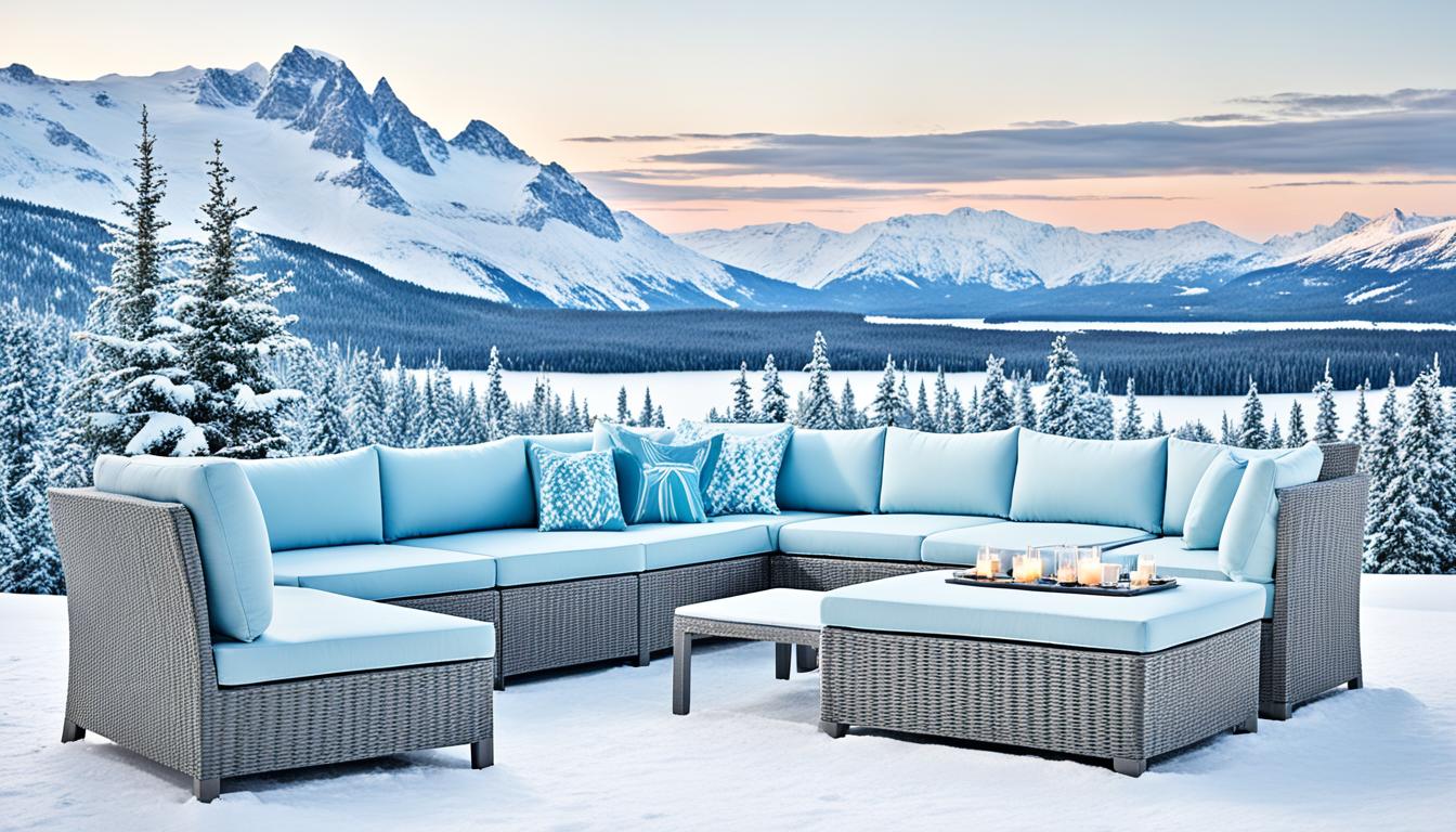 czy meble z technorattanu mogą stać na mrozie