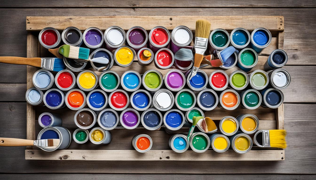 czym malować meble z palet