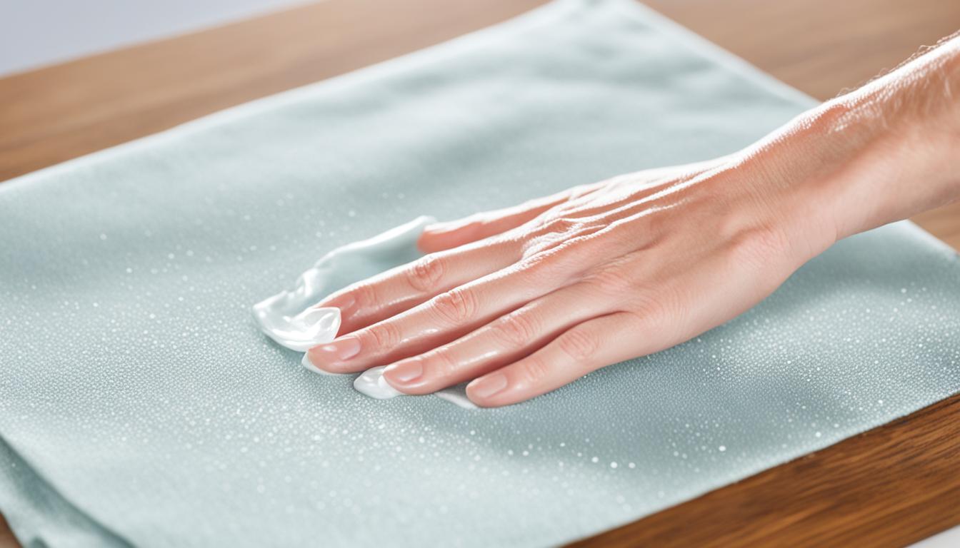 czym zmyć klej z mebli lakierowanych