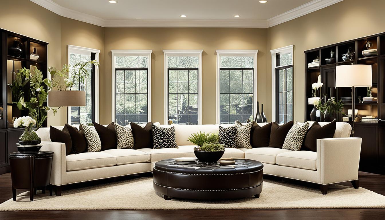 jak łączyć ciemne meble z jasnymi