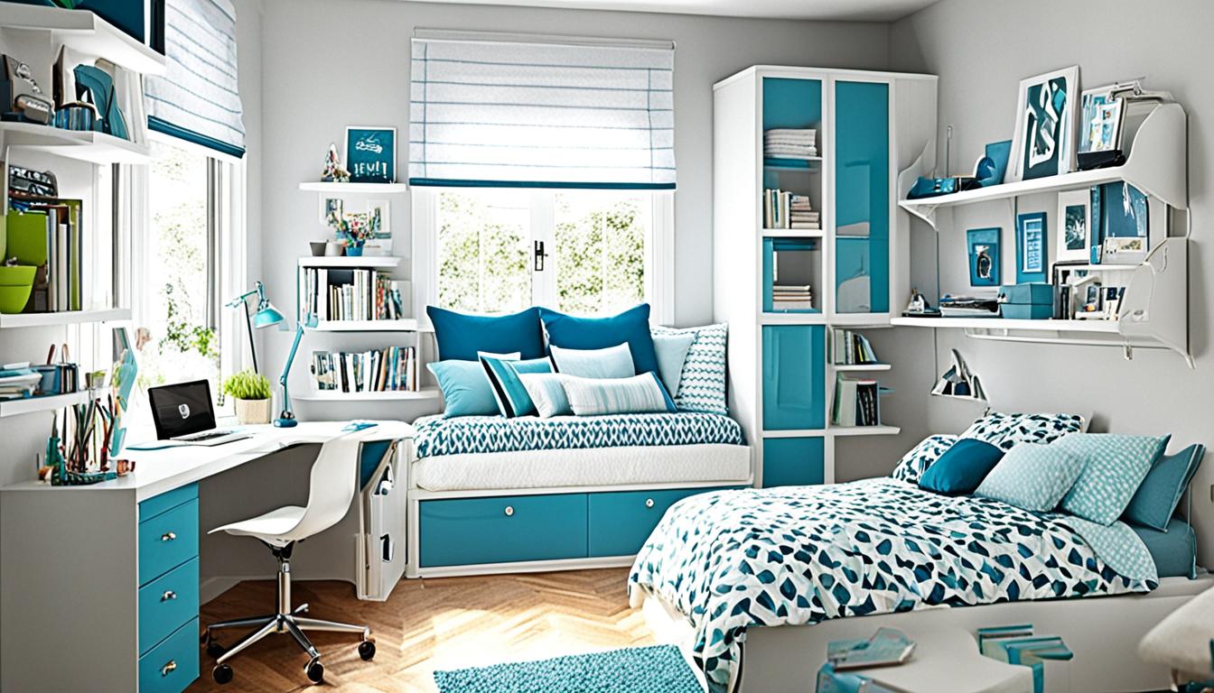 jak ustawić meble w małym pokoju młodzieżowym