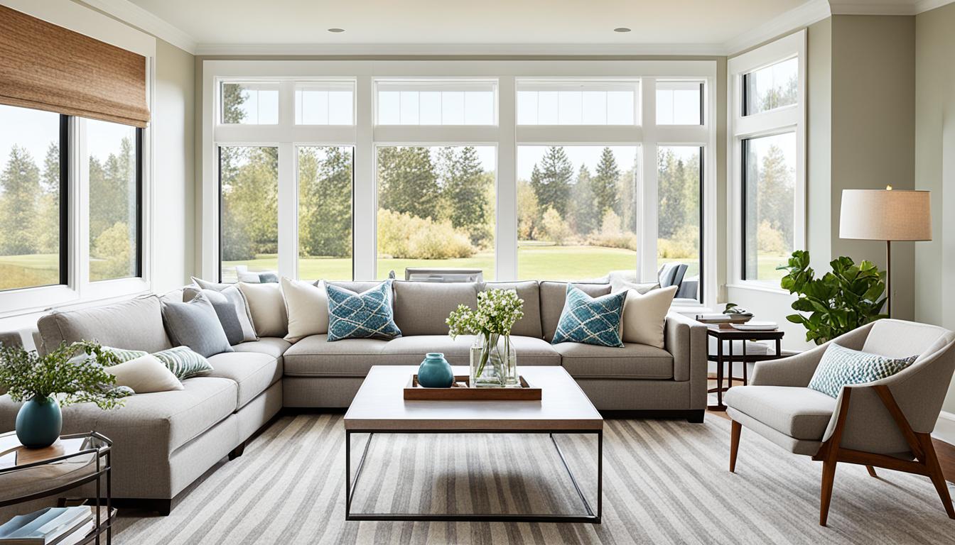 jak ustawić meble w prostokątnym pokoju