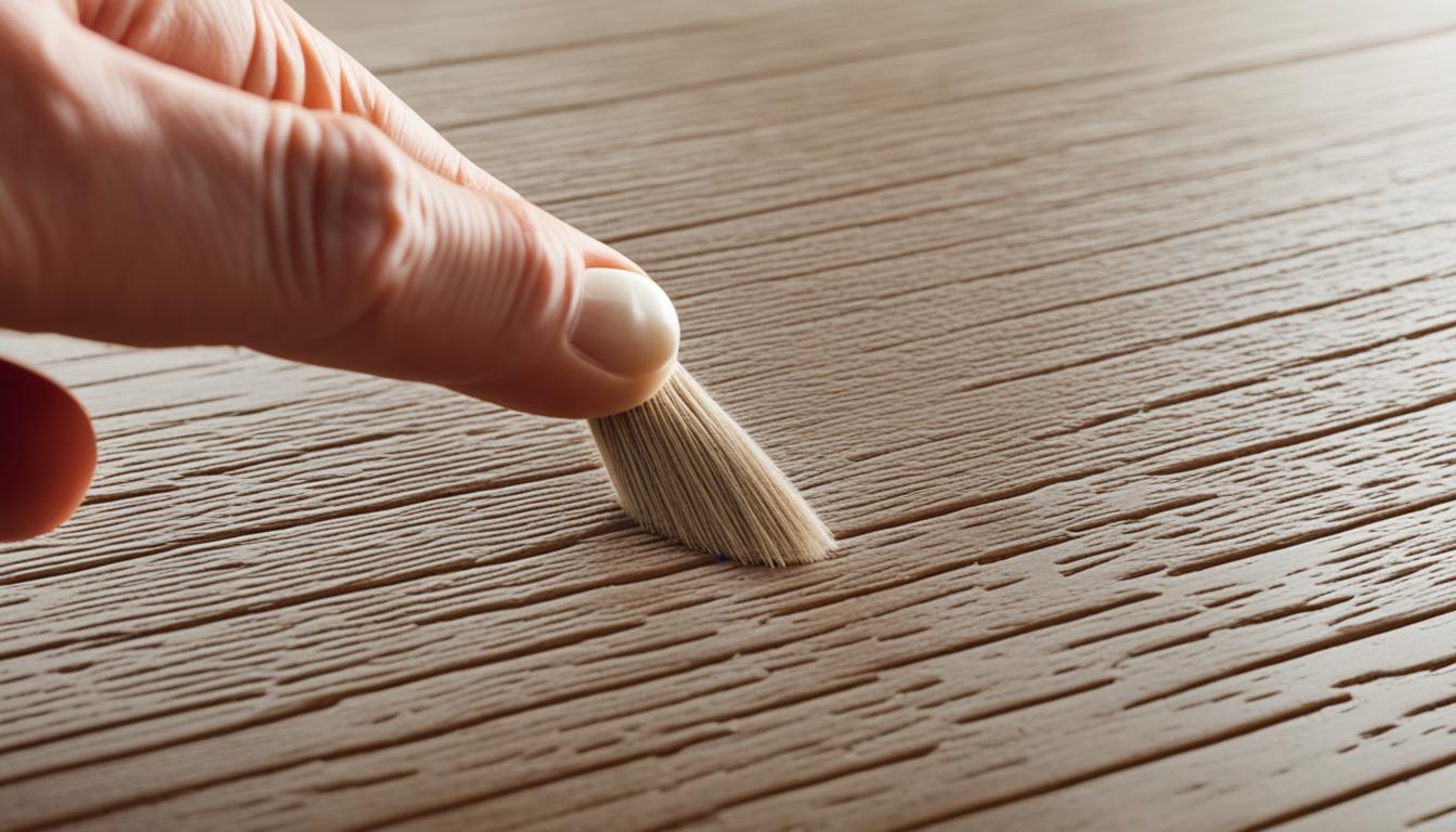 jak usunąć rysy z mebli matowych