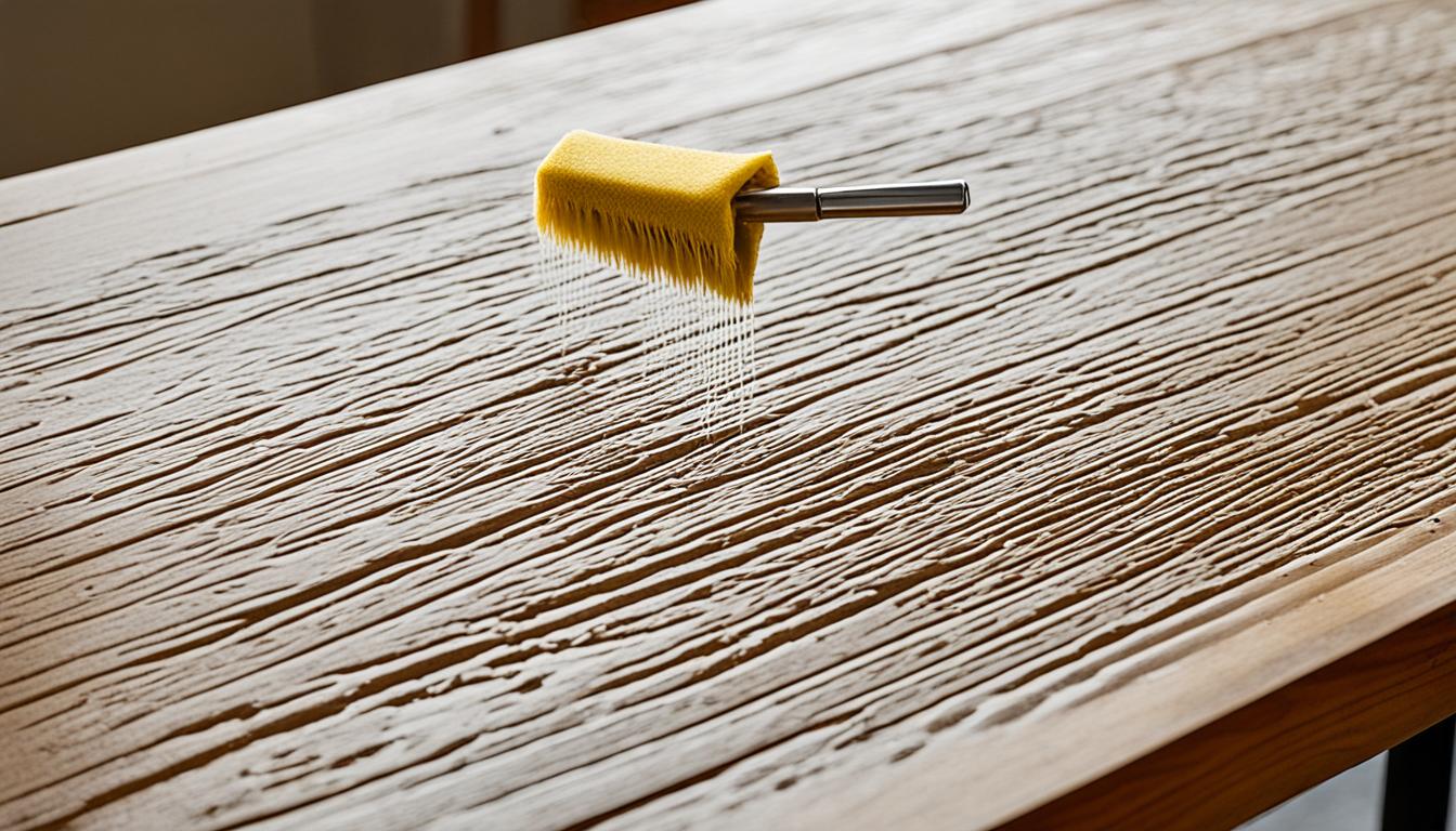 jak usunąć wosk z mebli