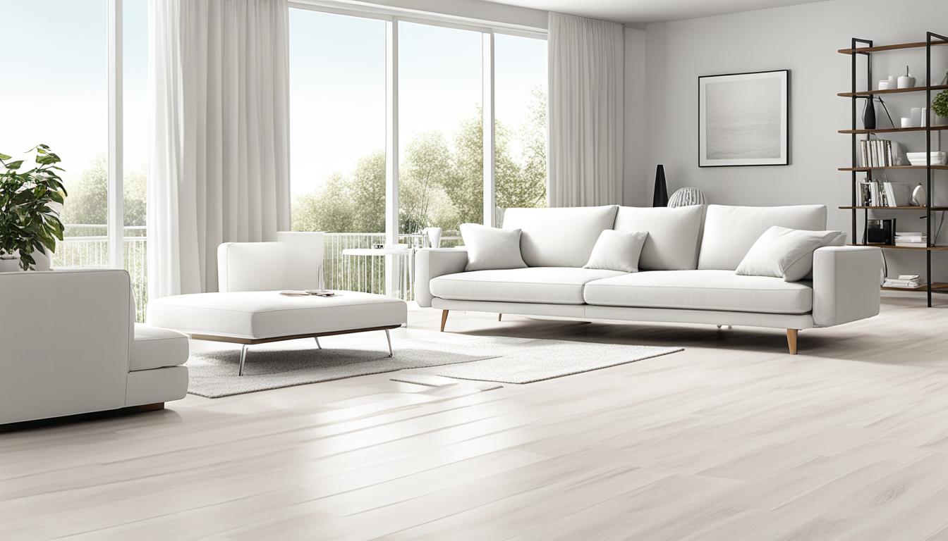 jaka podłoga do białych mebli