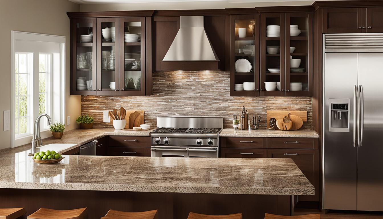 jaki blat do brązowych mebli kuchennych