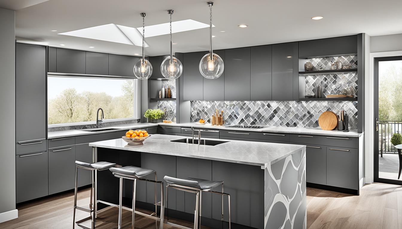 jaki blat do szarych mebli kuchennych