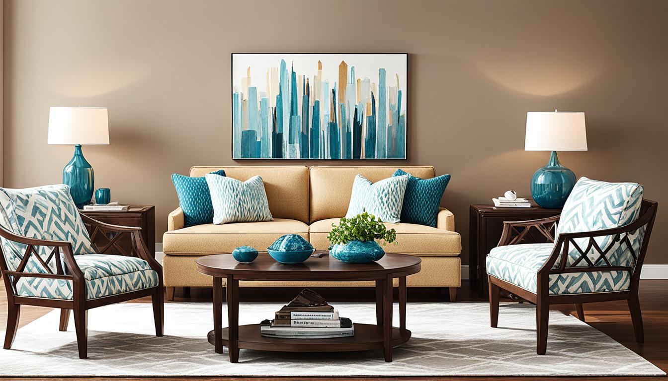 jaki kolor do brązowych mebli