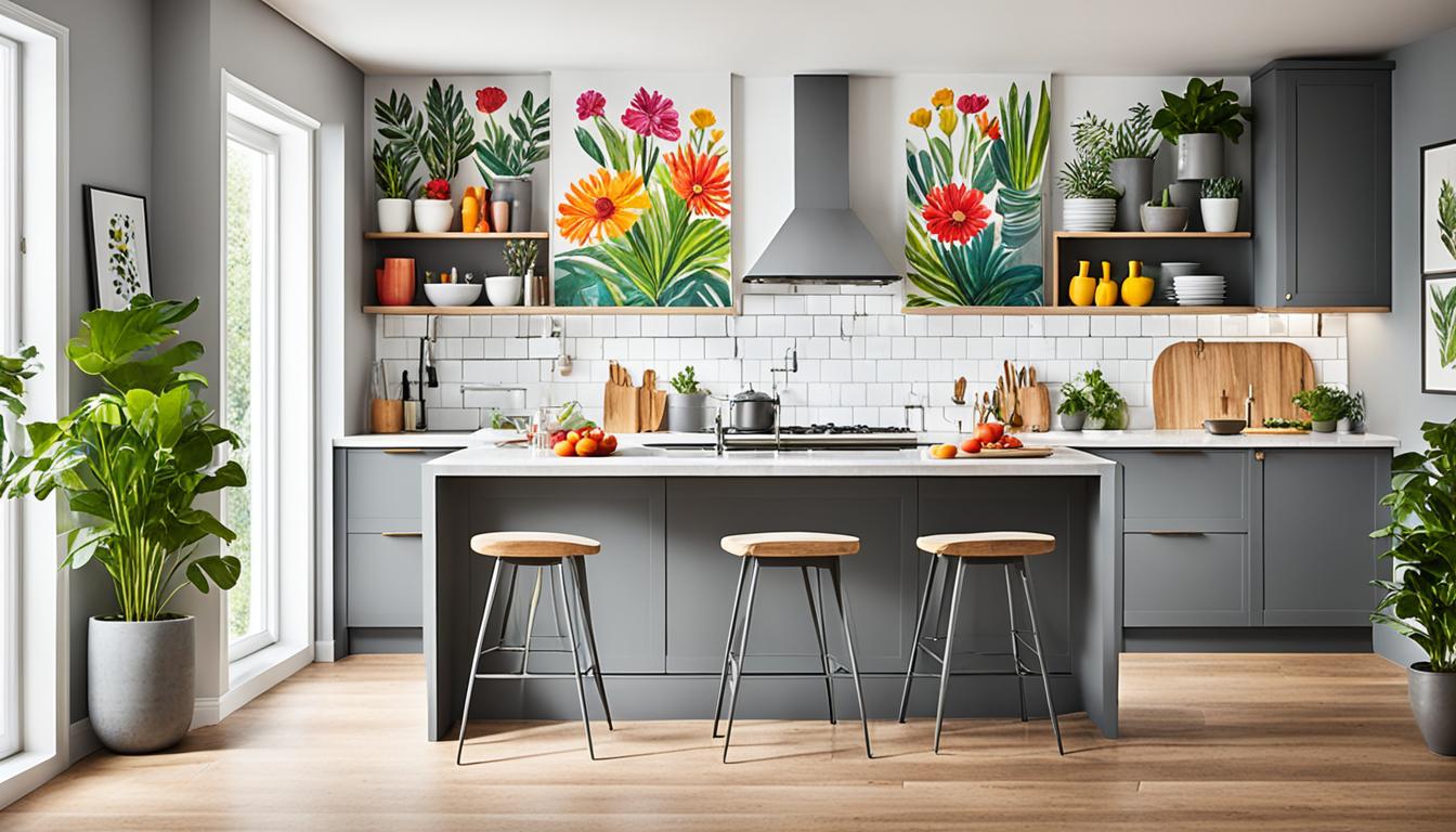 jaki kolor pasuje do szarych mebli w kuchni