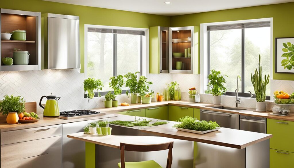 kolory ścian do aneksu kuchennego