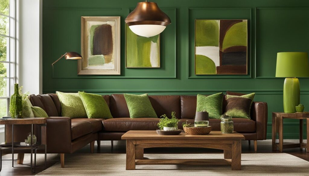 kontrastowe kolory ścian