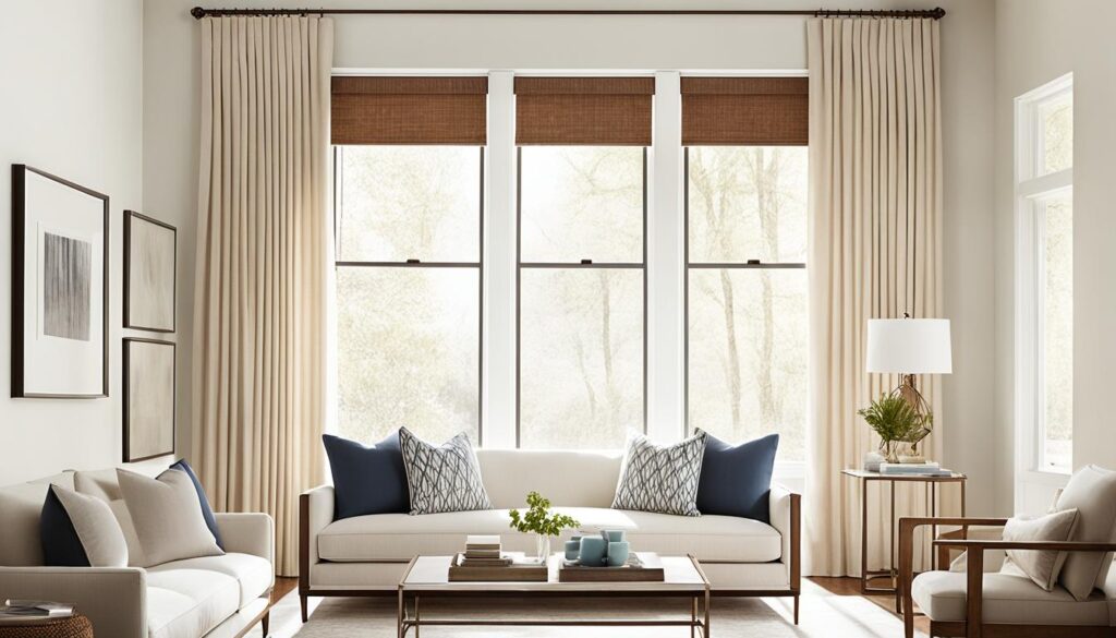 minimalistyczne dekoracje okienne