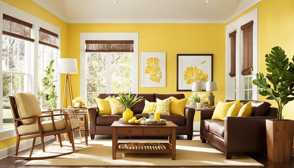 radosne połączenie z żółcią