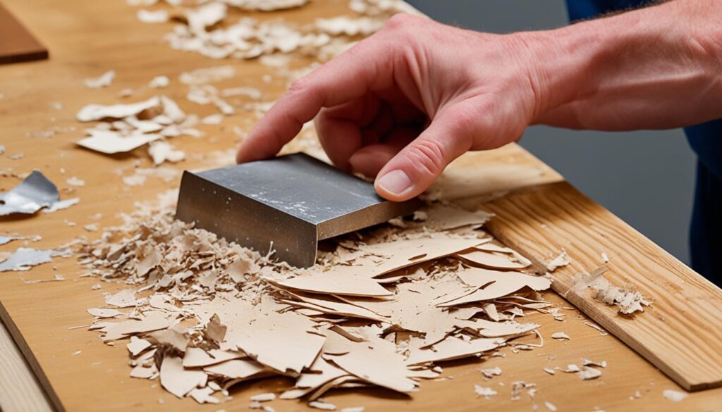 usuwanie starej okleiny