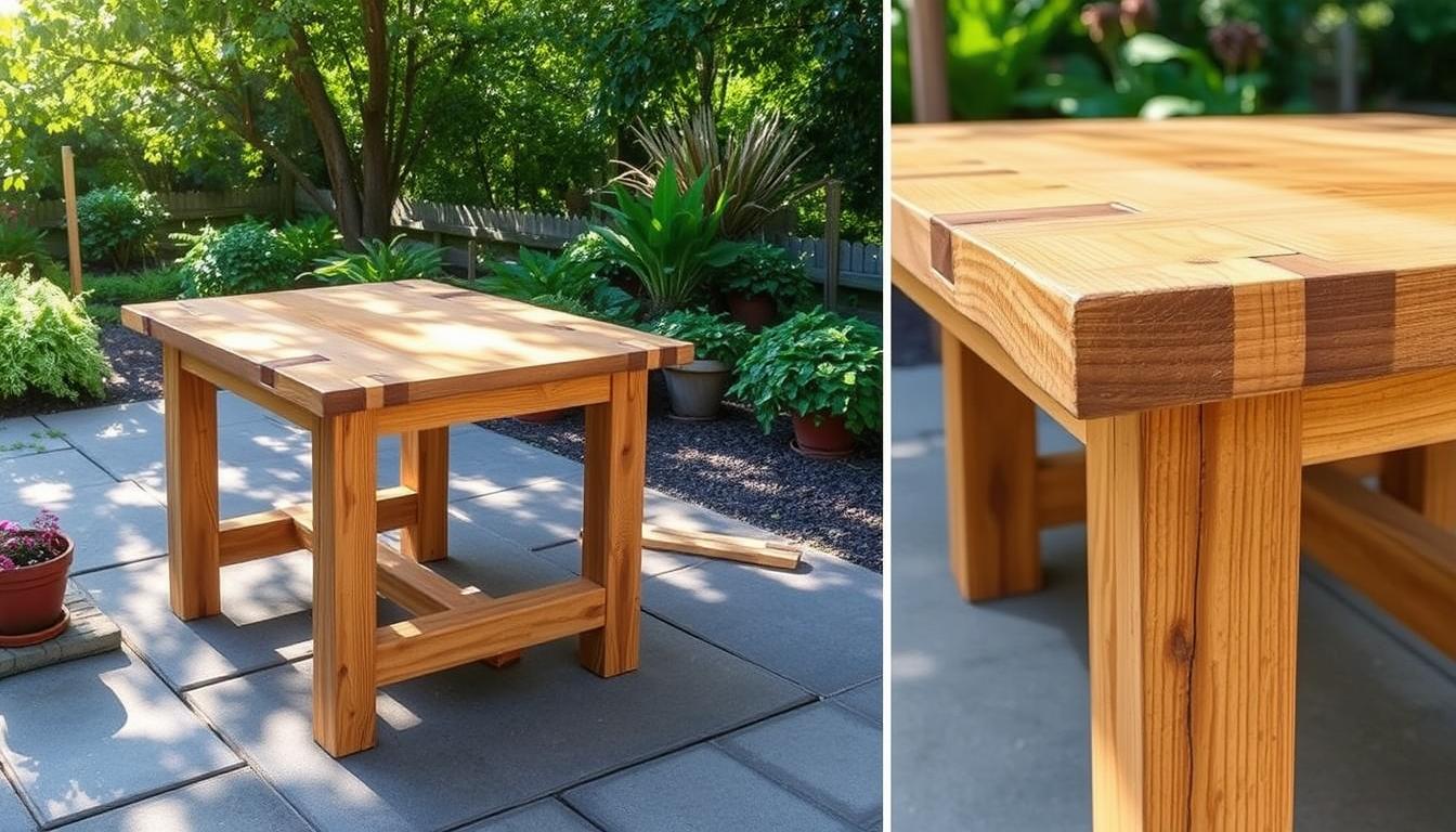 stół ogrodowy drewniany jak zrobić