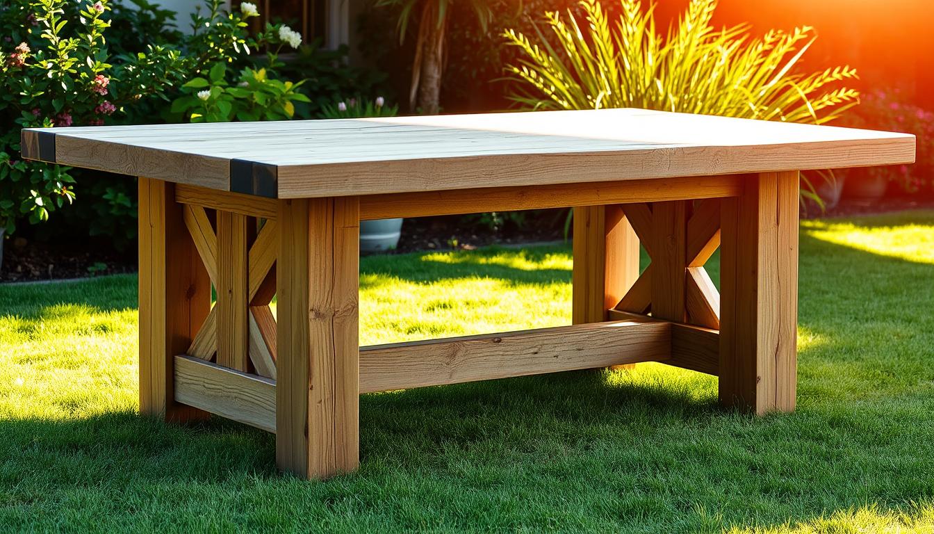 stół ogrodowy drewniany jak zrobić