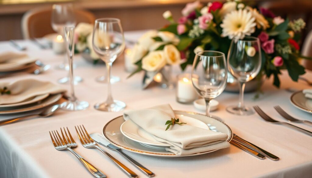 dodatkowe wskazówki nakrycia stołu