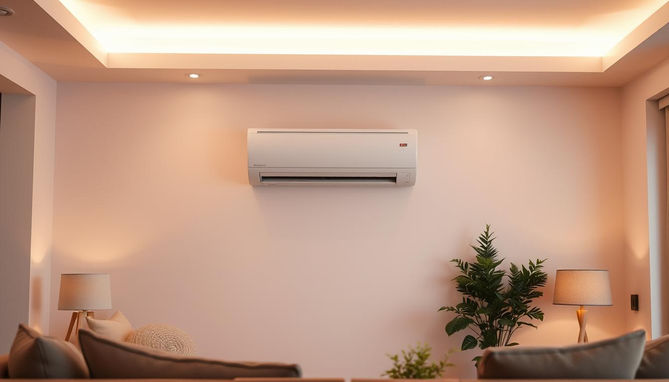 gdzie klimatyzator w salonie