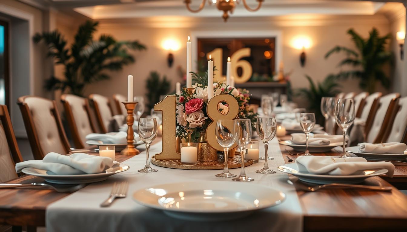 Najlepsze pomysły na dekorację stołu na 18 urodziny