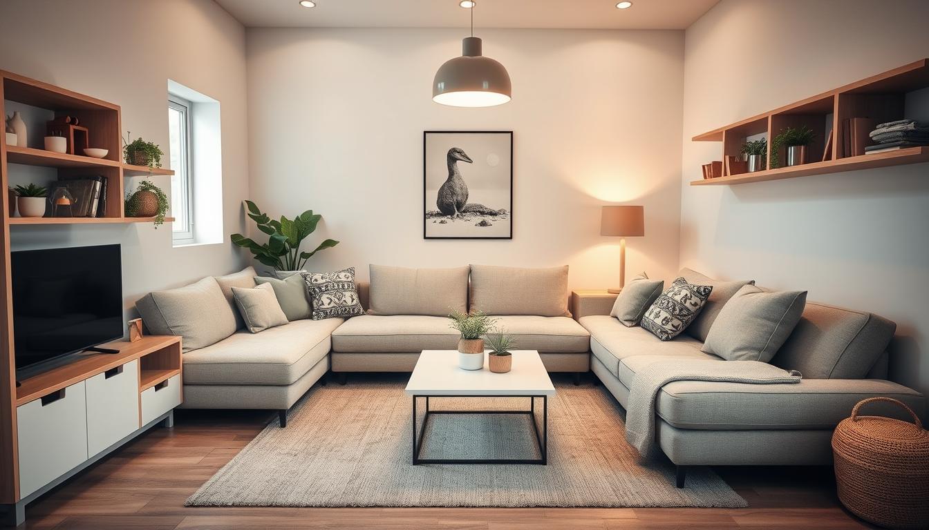 jak umeblować mały salon