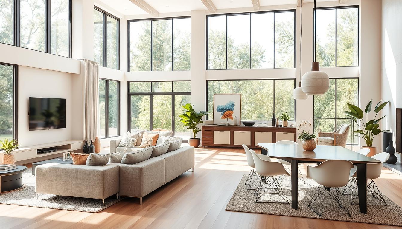 jak urządzić salon z jadalnią