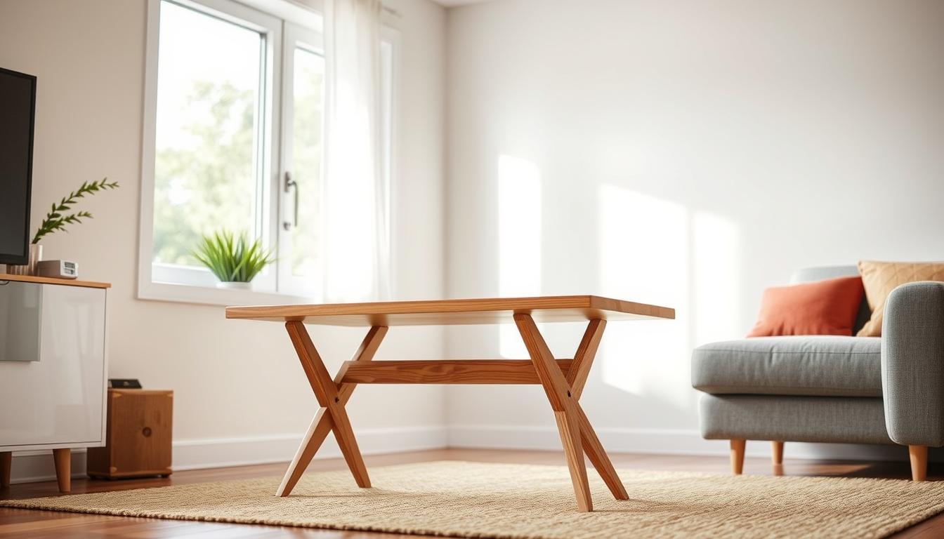 jak zrobić stół ze składanymi nogami