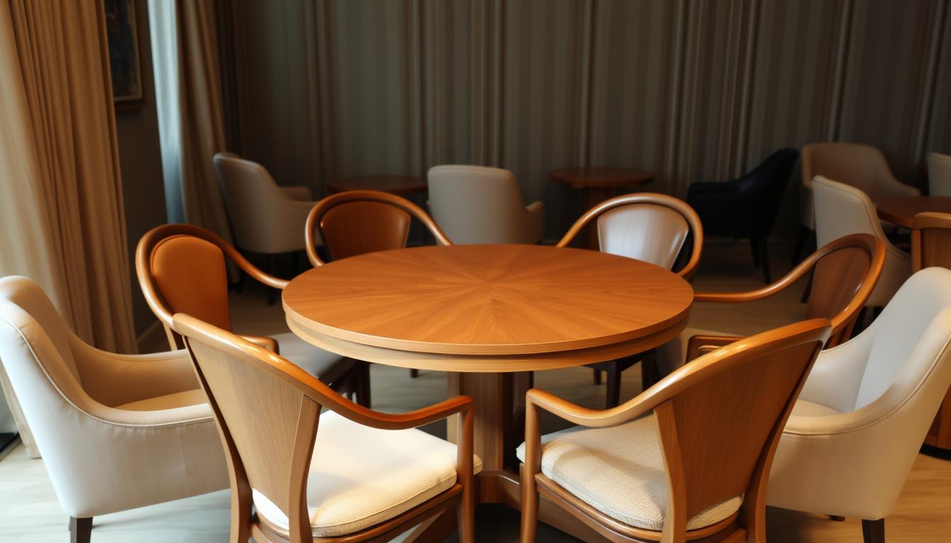 Jakie krzesła pasują do okrągłego stołu? Podpowiadamy!