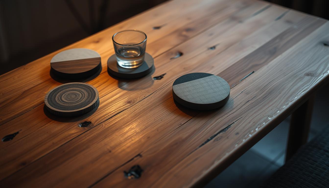 jakie podkładki na drewniany stół