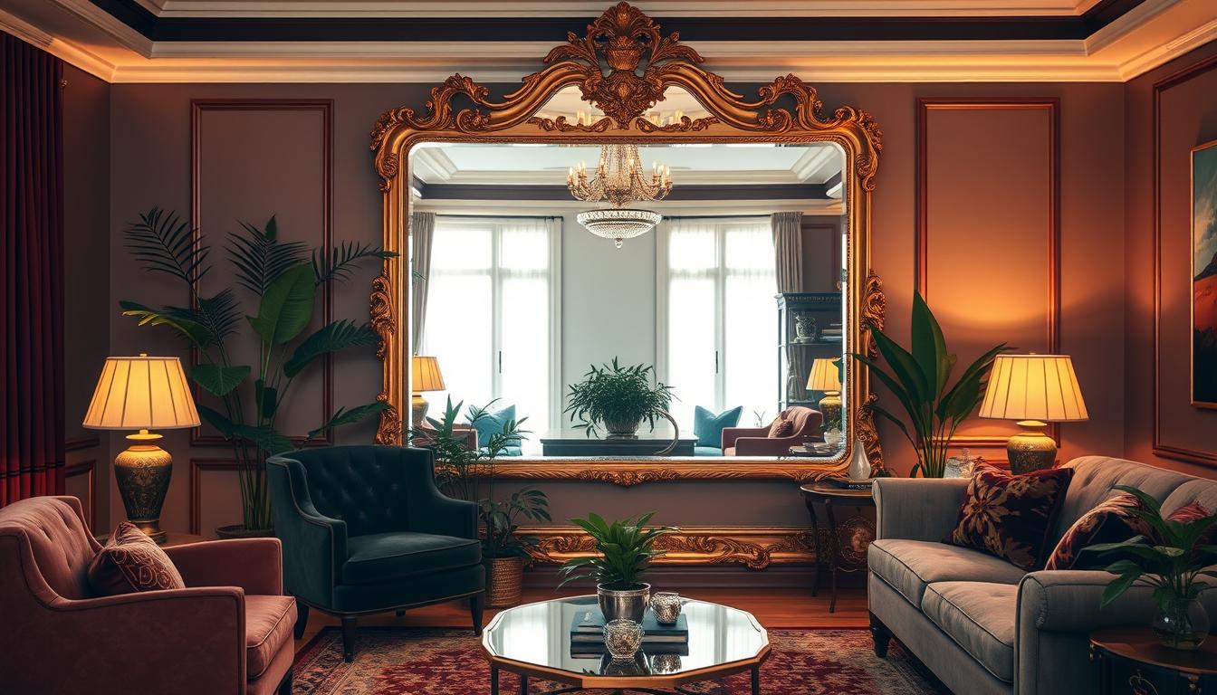 Gdzie powiesić lustro w salonie? Porady i inspiracje