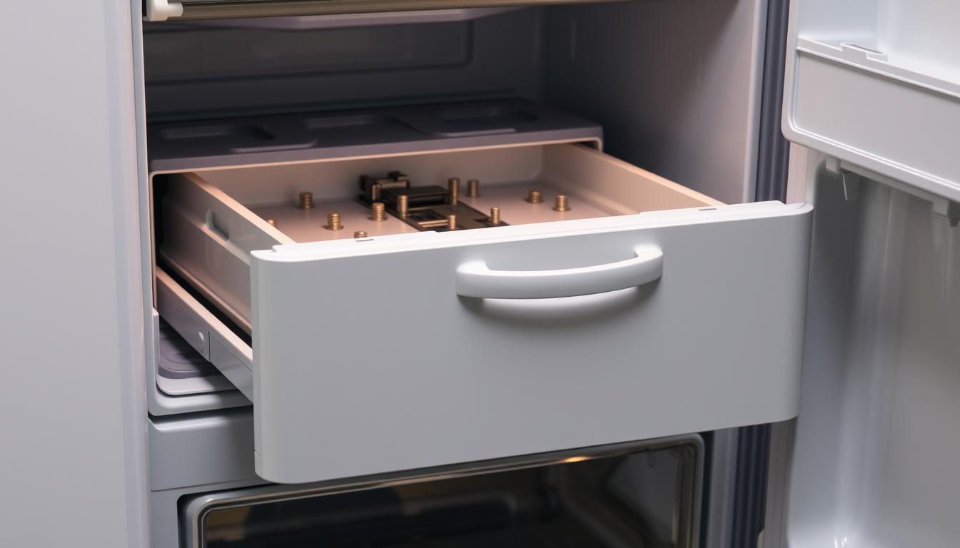 Jak rozebrać szufladę w lodówce Beko – poradnik krok po kroku