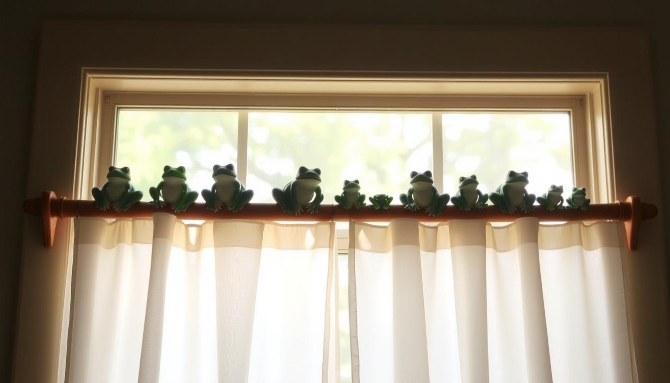 Ile żabek na karnisz