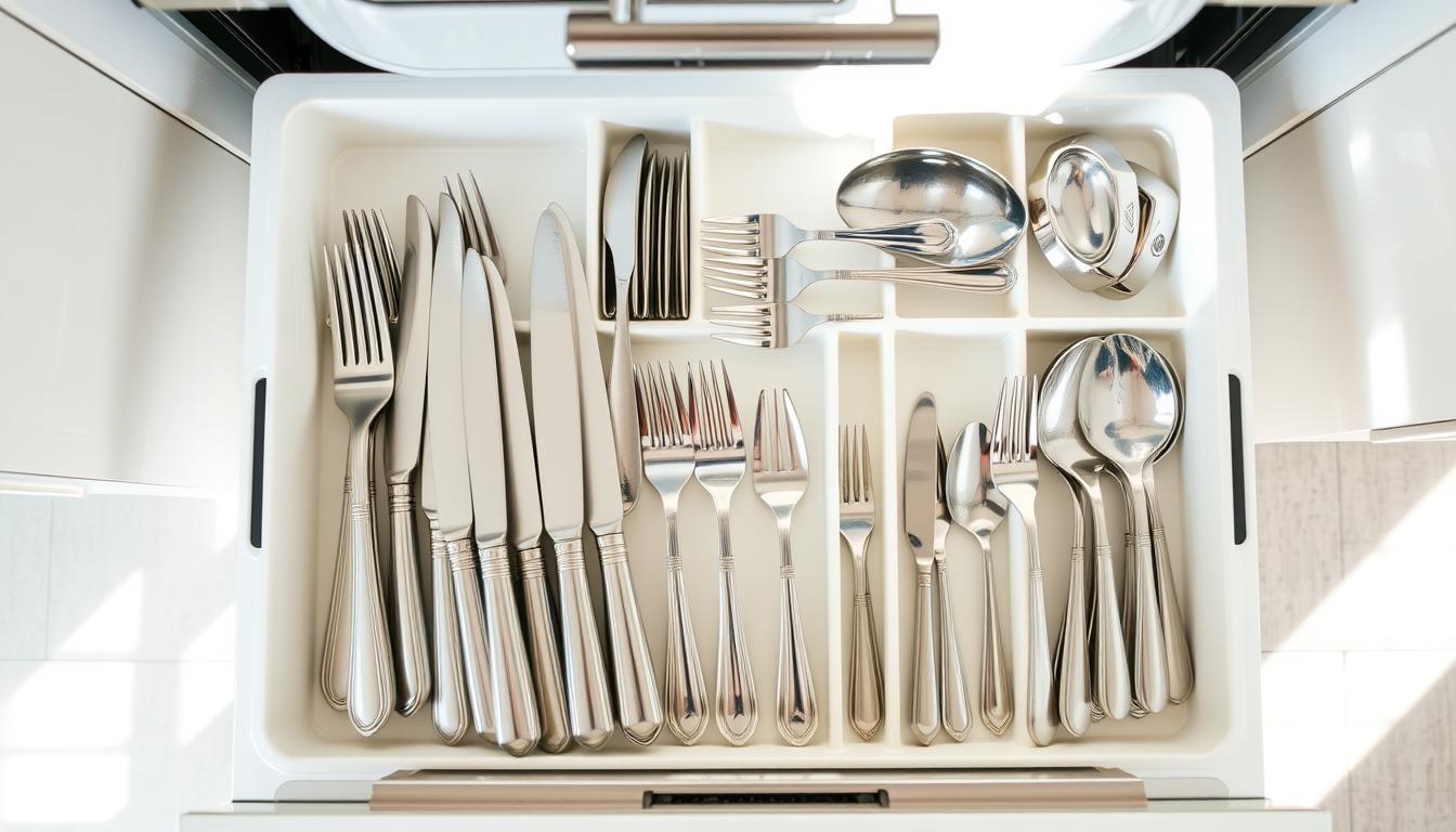 Jak układać sztućce w szufladzie zmywarki