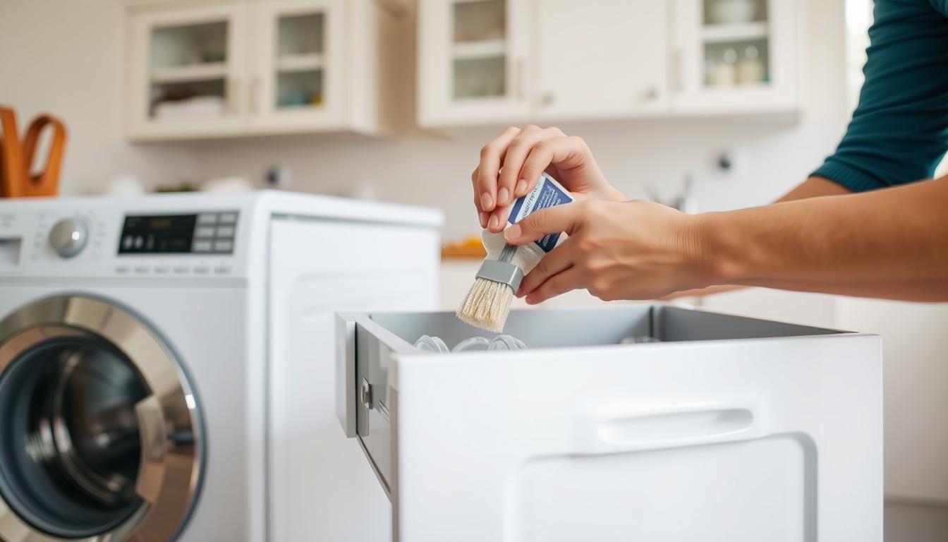 Jak usunąć kamień z szuflady pralki