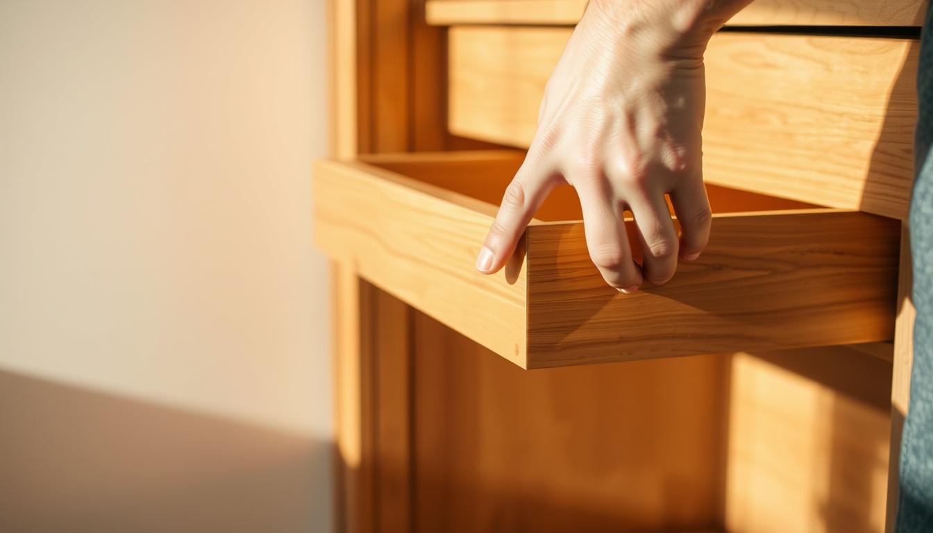 Jak wyjąć szufladę z cichym domykiem