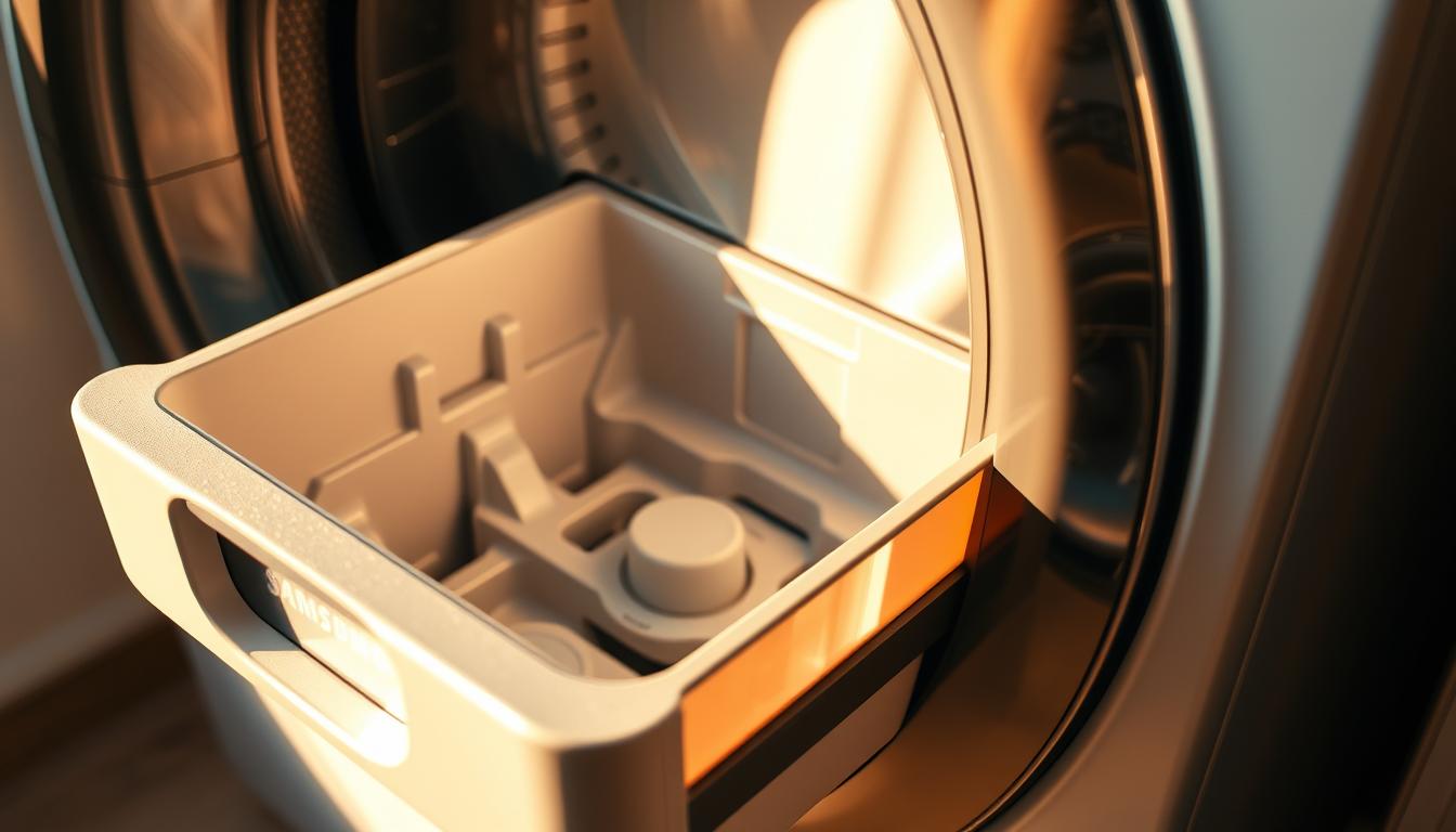 Jak wyjąć szufladę z pralki Samsung