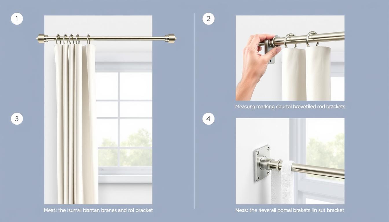 Jak zamontować karnisz na skosach