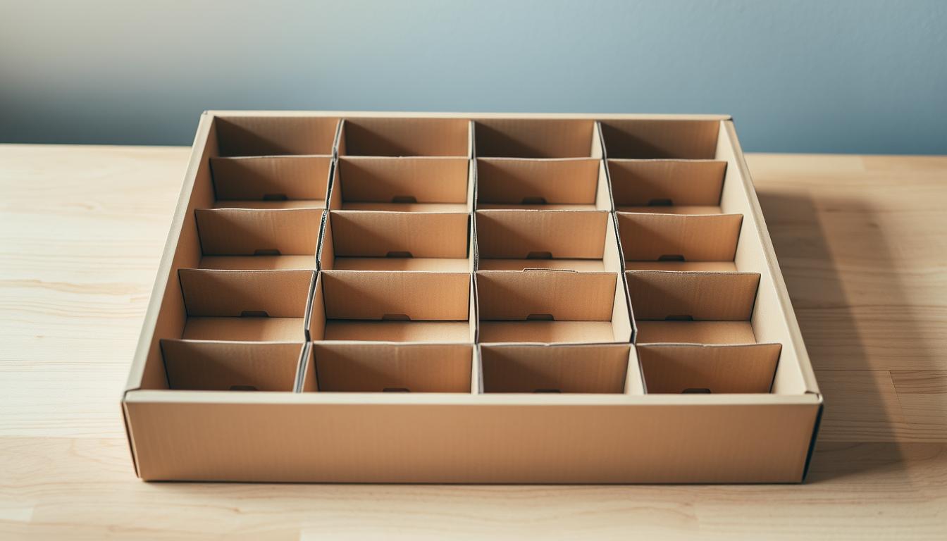 Jak zrobić organizer do szuflady z kartonu