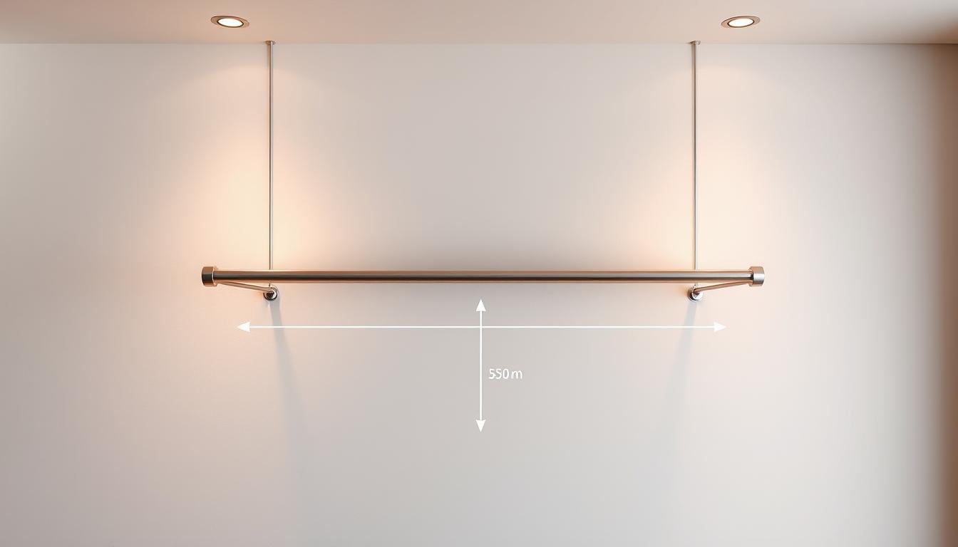 Jaka odległość karnisza od ściany