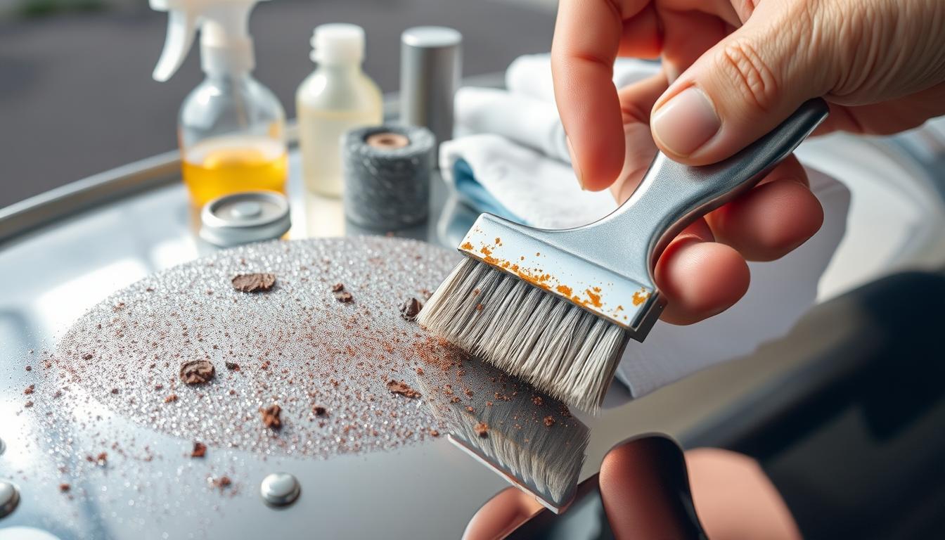 Czym czyścić chrom z rdzy