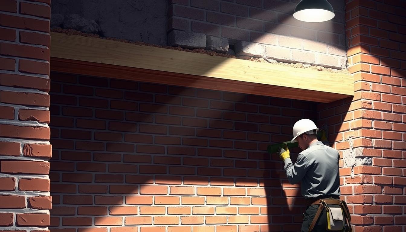 Montaż nadproża w istniejącej ścianie – instrukcja krok po kroku