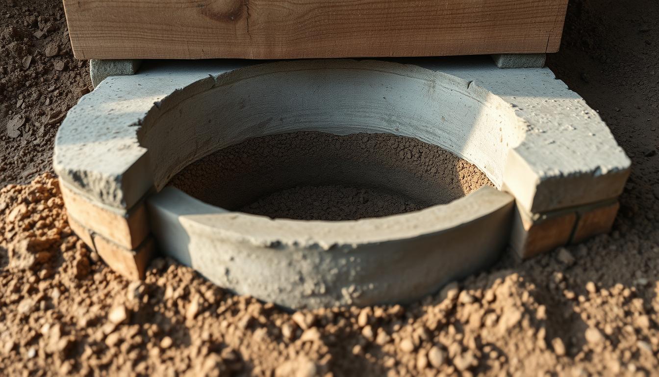 Studnia chłonna na glinie