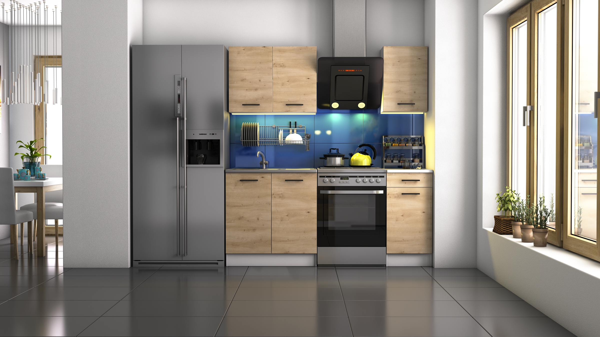 Kuchnia w bloku 2025: jak dobierać meble, kiedy liczy się dosłownie każdy centymetr