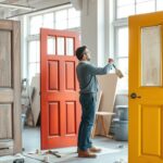 Jak przerobić stare drzwi z szybą na nowoczesne